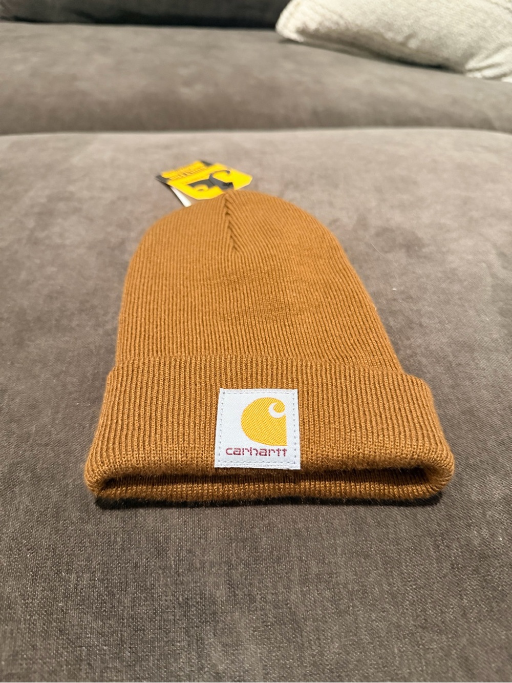 Carhartt Knit Cuffed Beanie in Carhartt Brown